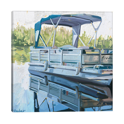 Lake Life - Wrapped Canvas Painting