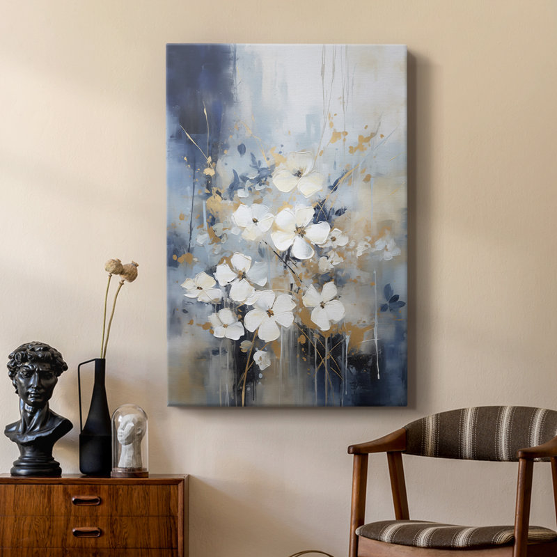 FLORAL Series CECX - Gallery Cavas, H 60 po x l 40 po