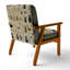 Chaise à accoudoirs décontractée rembourrée Minimalist Forest Animal-1477429071-1477429056