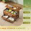 Table basse à plateau relevable avec 2 tiroirs, compartiment caché et tablette de rangement ouverte, table de centre de table relevable en bois rustique pour le salon-1797892201
