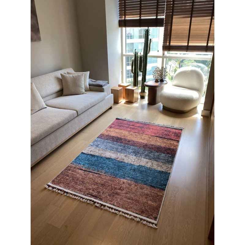 Tapis Toscana avec envers antidérapant, Carré 2 pi 7 po