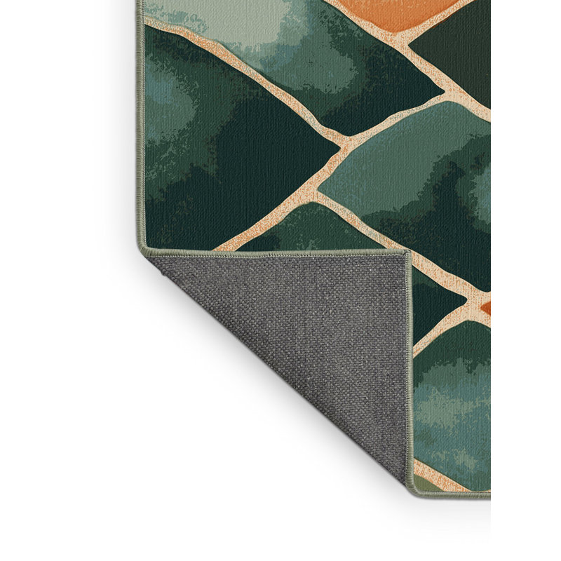 Nature's Flow Rug, Square 3'