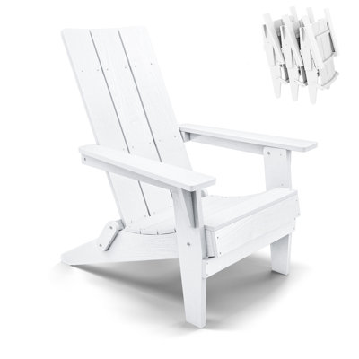 Westway Foldable Outdoor Adirondack Chair