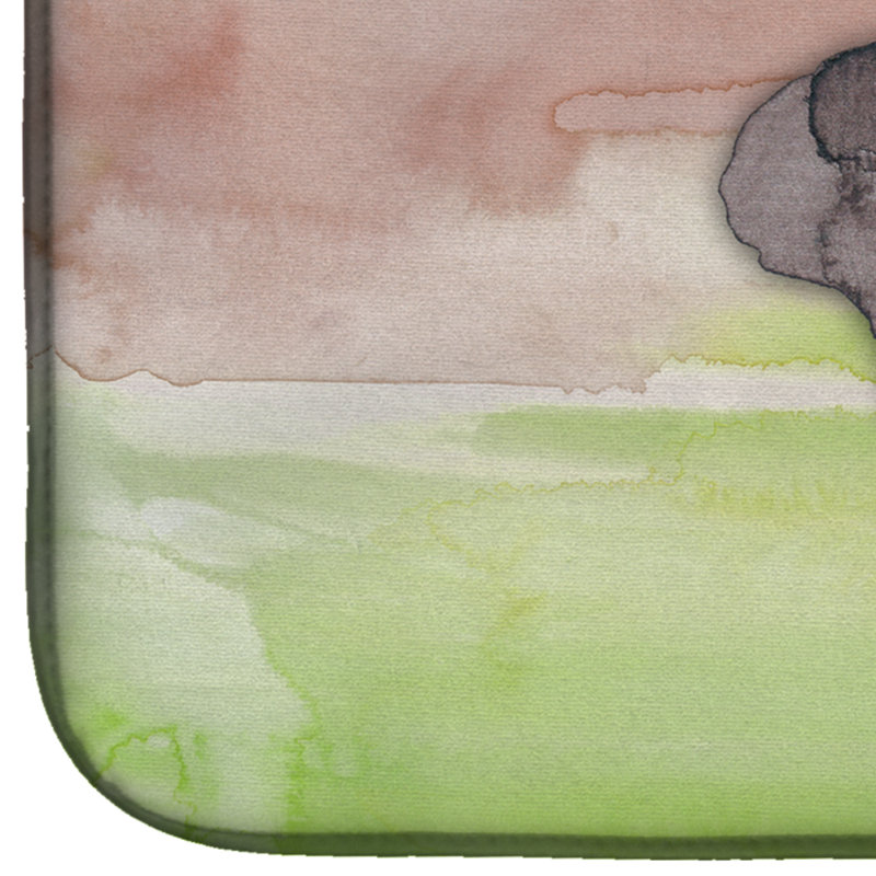 Tapis de séchage aquarelle Dog Paw