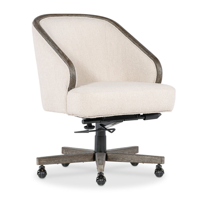 Paloma Executive Swivel Tilt Chair, Cream/Brown, Mink
