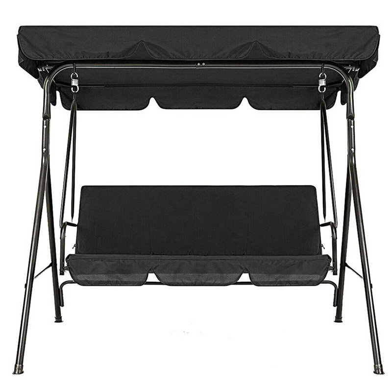 HALLOLURE Fabric Replacement Canopy for Canopy, Black