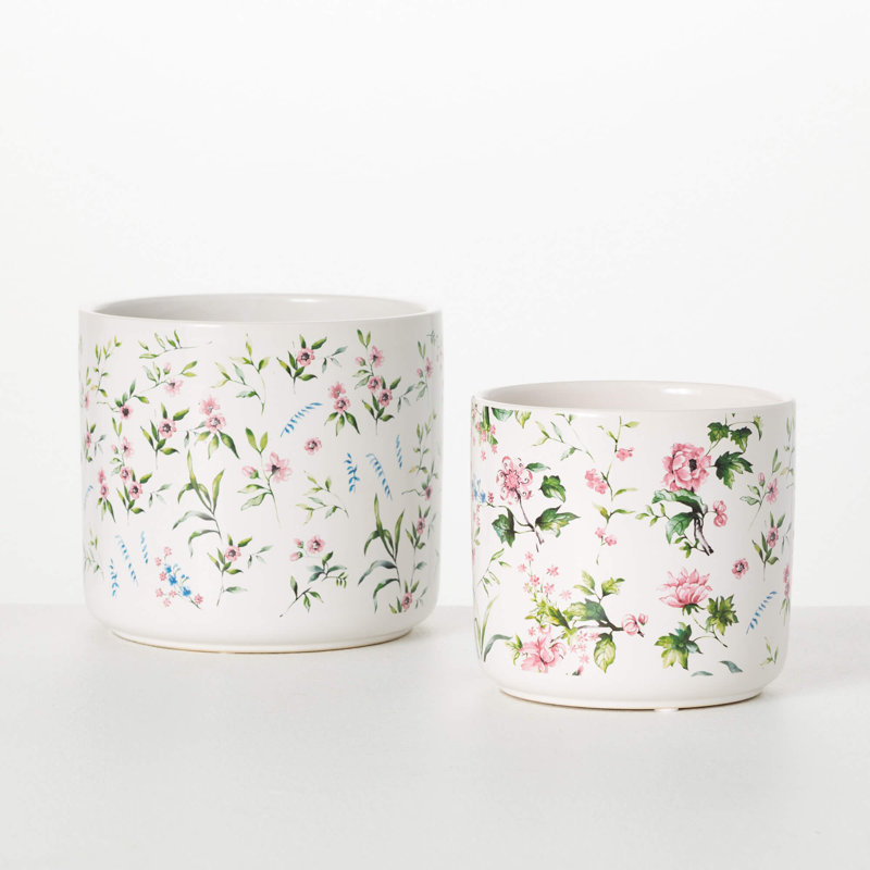 Pot de fleurs d'intérieur en céramique Nevaeha