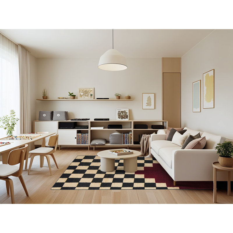 Antonietta Abstract Indoor Rug, Rectangle 7' x 9'