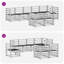 304cm Wide Patio Sectional Set