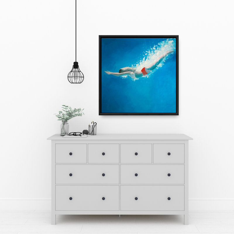 " Diving Jump ", 24" H x 24" W