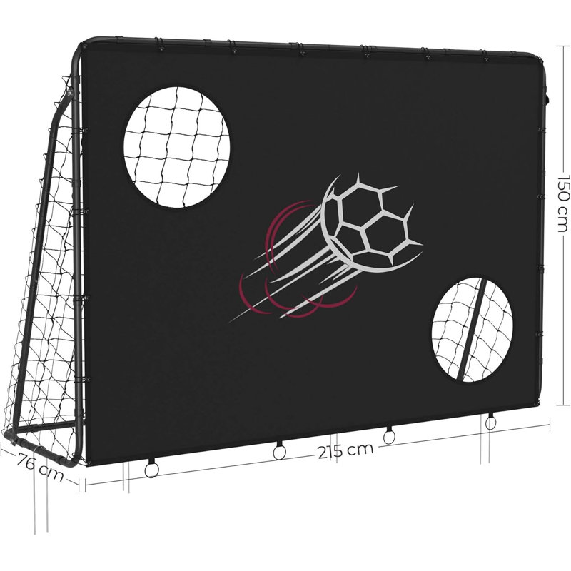 Filet de soccer en acier