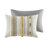 3 Piece Cotton Comforter Set Gray/Yellow-121108341