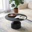 Plateau de table rond en bois massif-122507793-122507794-125354568
