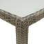 Abdus-Salam Rectangular Wicker Outdoor Dining Table , cm W cm D-96846311-90954347-90954346