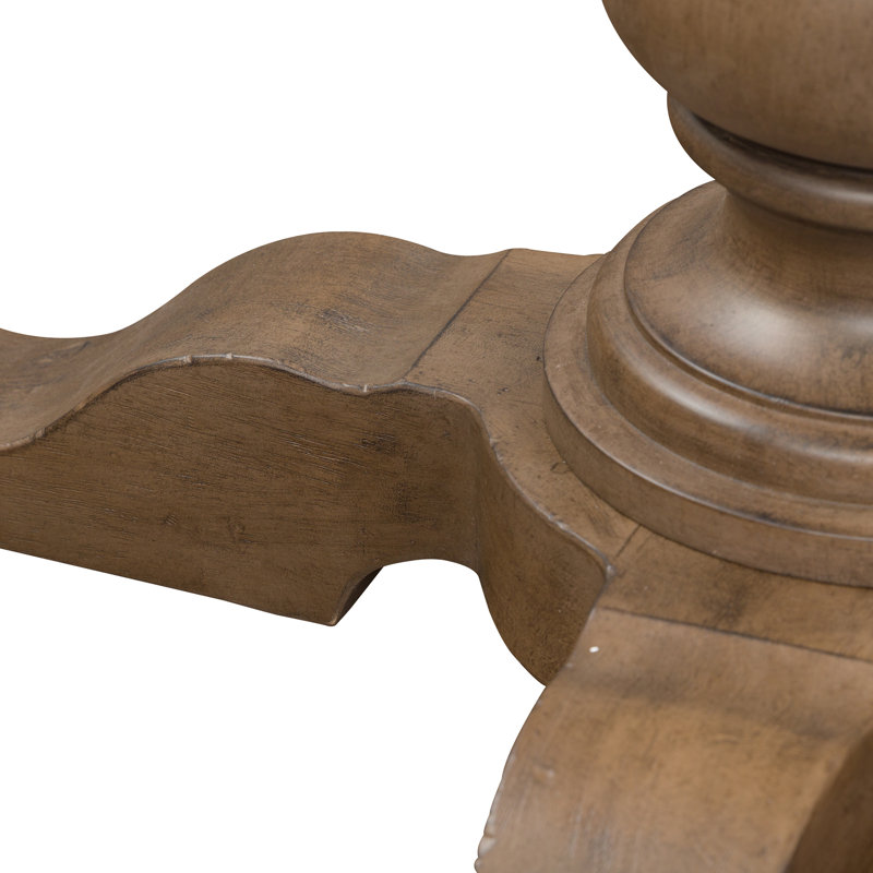 Jaclyn Round Dining Table, Brown