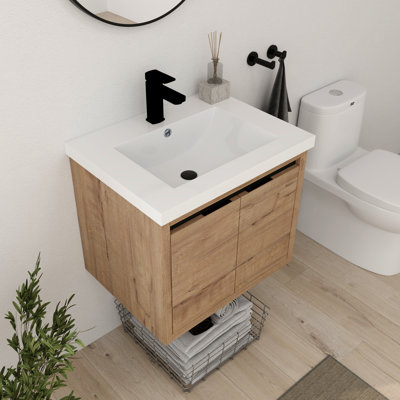 Meuble-lavabo mural simple 24 po Zalet