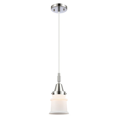 Downtown Urban - Caden Amiriya - 1 Light 6" Cord Hung Mini Pendant - Antique Brass Finish - Seedy Shade