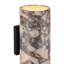 2 - Cylindre décoratif à motif de marbre clair-1033209294