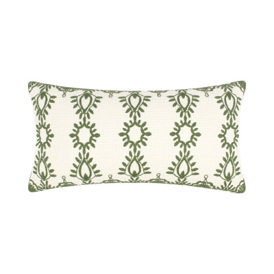 Bretton Woods Green Pillow 12x24