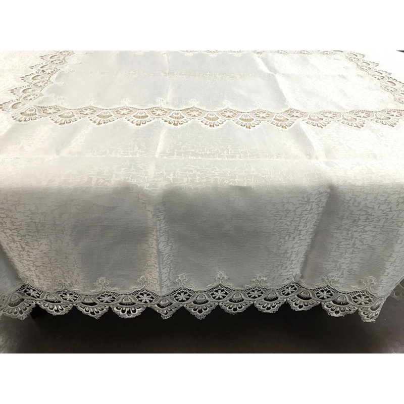 Fête Melmore, Blanc, L 126 po x l 68 po