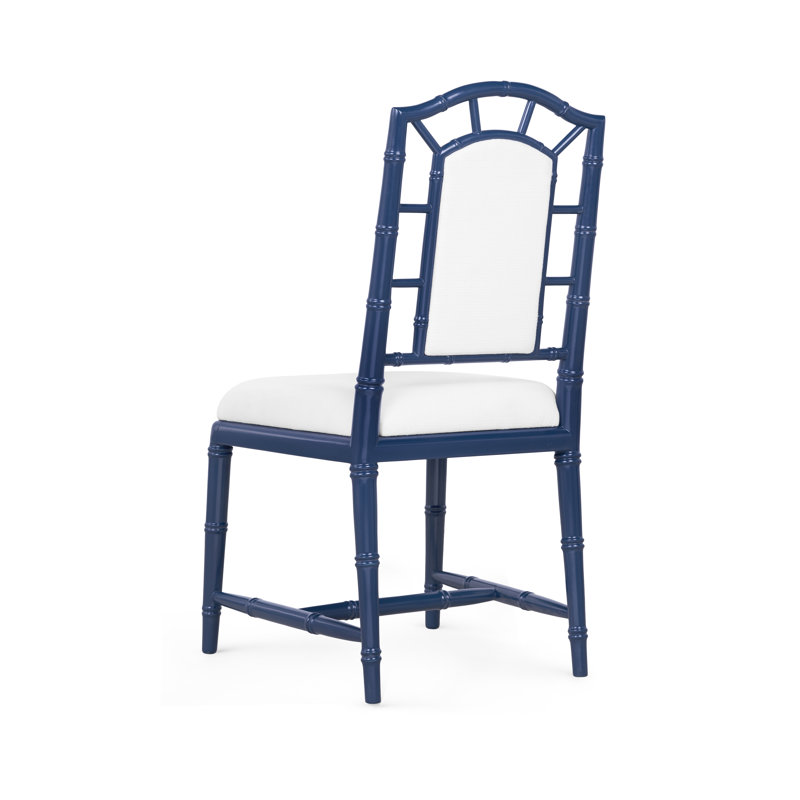 Delia Upholstered Dining Chair, Midnight Blue