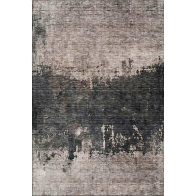 Premium Machine Washable Jessie AMF1215 Abstract Rug