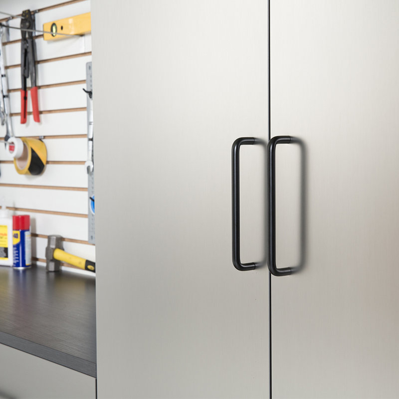 Astro Series 128 In. W X 79 In. H X 20 In. D Garage Cabinet Set A (7-Piece)