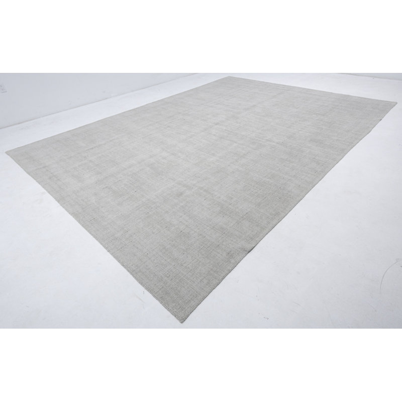 Area Rug in Silver