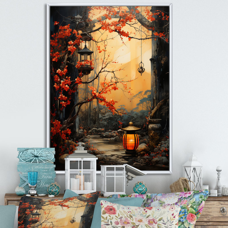 «Art», impression sur toile japonaise, H 40 po x l 30 po x P 1,5 po, Cadre flottant blanc