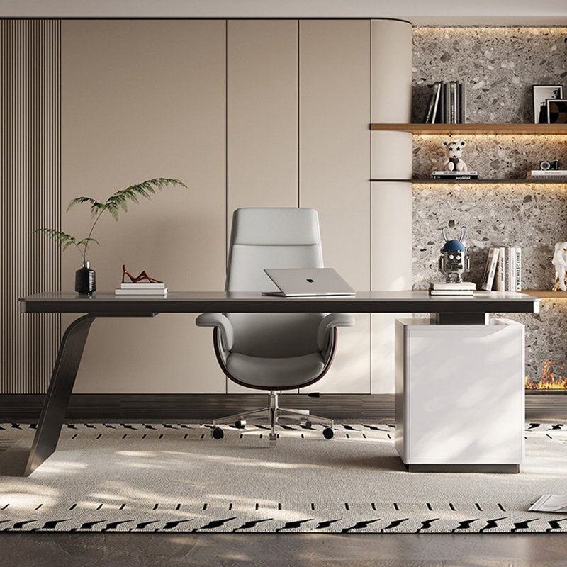 Bureau de direction Armani, 29.53"H*62.99"W*27.56"D, Left Hand Cabinet