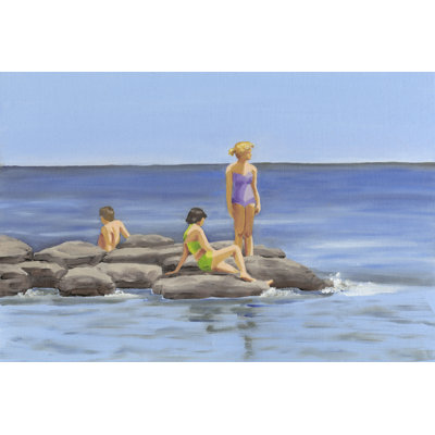 Beach Scene I by Dianne Miller - Painting Print
