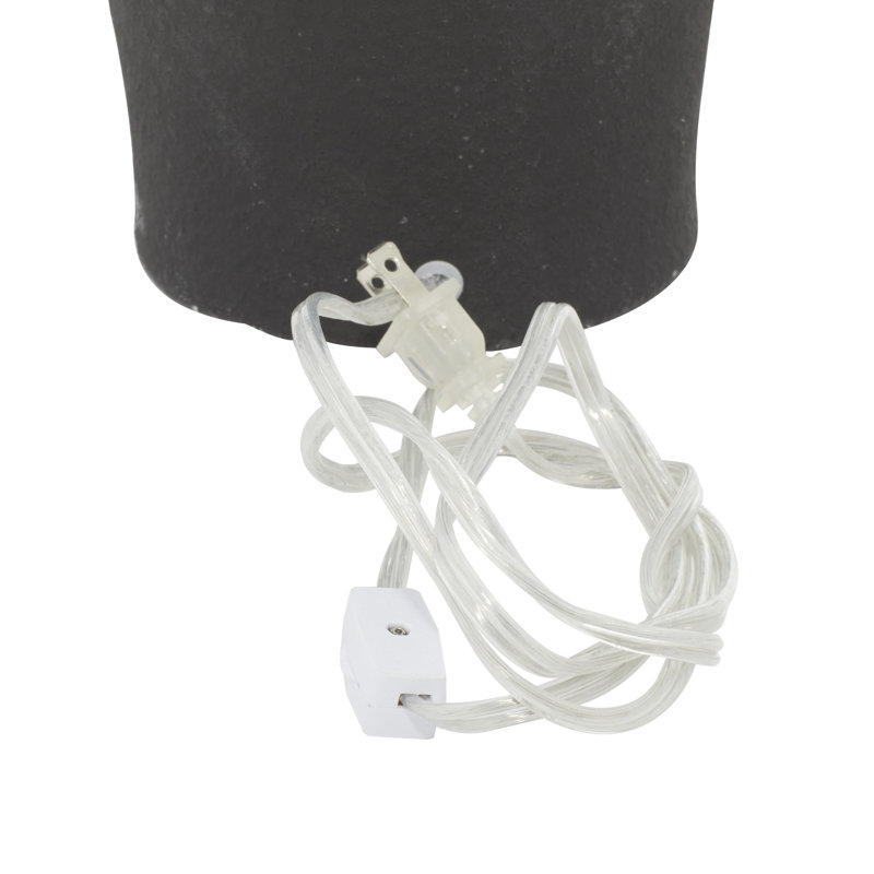 Lampe de table noire 23,6 "Carolinda