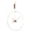 Daro Metal Analog Wall Clock