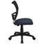  Chaise de bureau pivotante en filet à dossier moyen-30774818-30774819