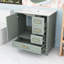 Ensemble de meuble-lavabo 30 po avec lavabo en céramique, armoire de rangement et 3 tiroirs-1815549458