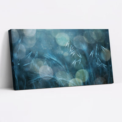 Blue Grass Canvas Wall Art Set Of 1