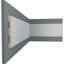 Moulure à garniture plate H 3 7/8 po x l 94 po x P 3/8 po Endurathane
