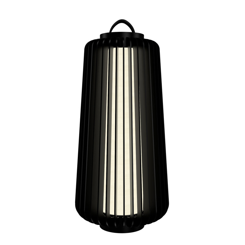 Stecche Di Legno Desk Table Lamp, 25.94" H x 12.87" W x 12.87" D, Sand