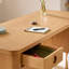 Bureau d'étude en chêne rouge robuste