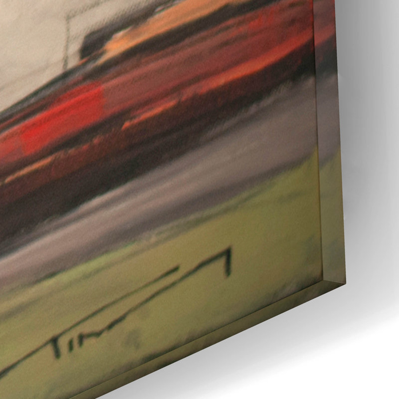 «Tearose Journal» par Tim Nyberg, art mural en verre acrylique, H 12 po x l 12 po x P 0,13 po