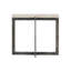 Hathaway Cross Legs Coffee Table-97678354
