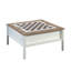 Table de jeu / jeu, finition blanche
