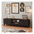 Modern Mid-Century Media Console With 4 Drawers And Cable Management, TV Console Table For Tvs Up To 75",Entertainment Center For Living Room And Office-2026569317