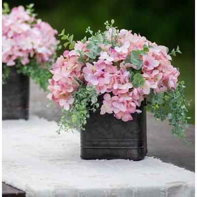 Centres de table mixtes en pot