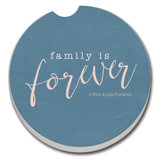 Dakota Fields Forever Family Single Coaster for Vehicle Cup Holder