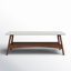 Table basse Parker avec tablette de rangement-743052000