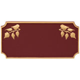 Camden Ivy 2-Line Wall Address Plaque