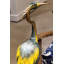 Porcelain Shore Bird with Bronze Ormolu Base