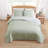 Tommy Bahama Caicos Isle Green Cotton Reversible Quilt Set-123849864