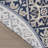 Aloha  Geometric Blue Indoor/Outdoor Area Rug-613637690